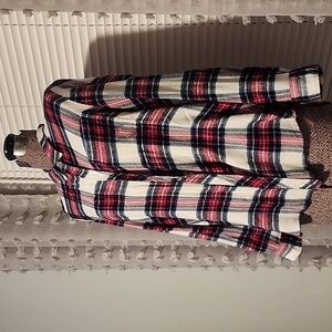 Red plaid shirt